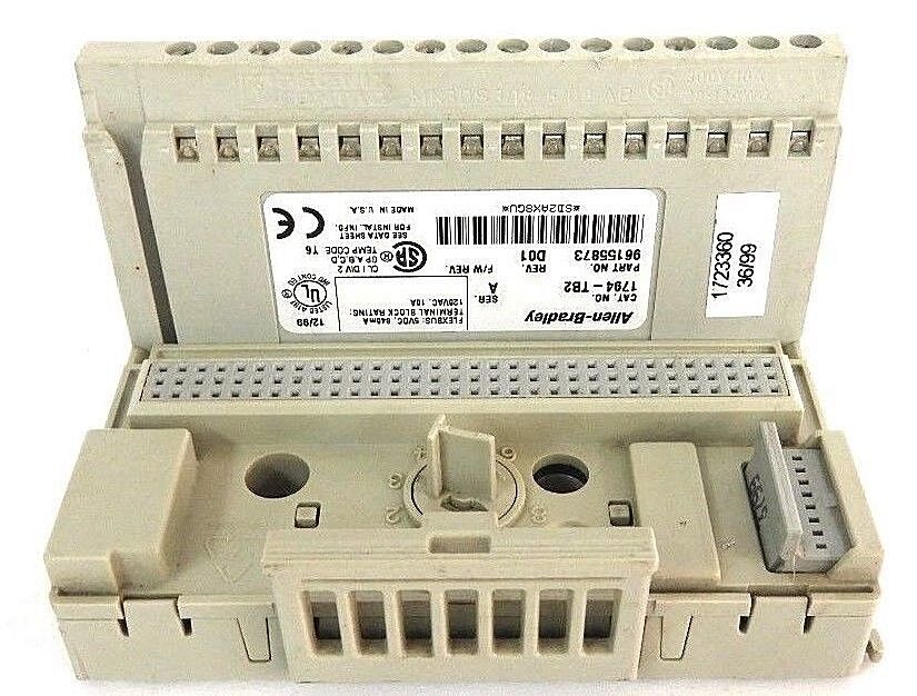 ALLEN BRADLEY 1794-TB2 FLEXBUS TERMINAL BASE SER. A, REV. D01, 96155873