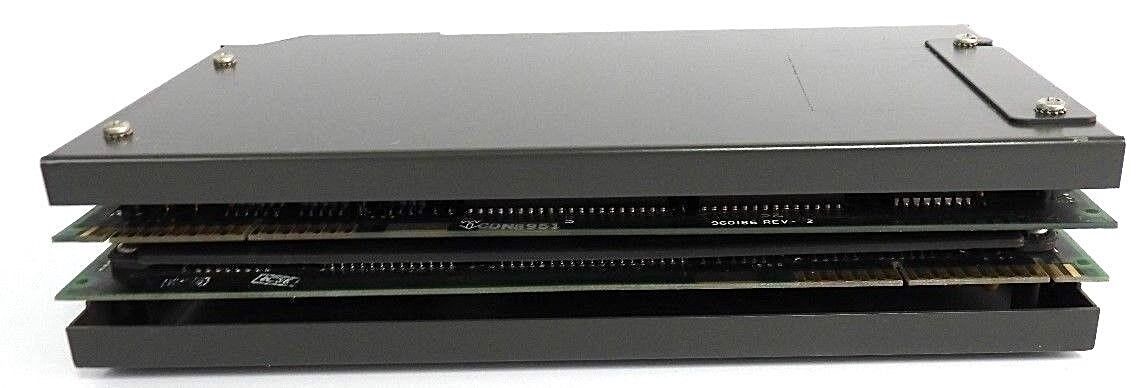 LOT OF 2 ALLEN BRADLEY 1771-KA2 COMMUNICATION ADAPTER MODULES SERIES A REV. G