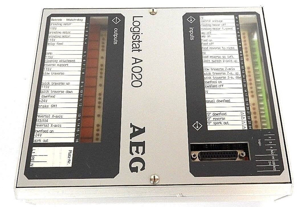 AEG GOULD MODICON A020/E/24V 7628-042.200596.11 LOGISTAT EXTENSION 24V