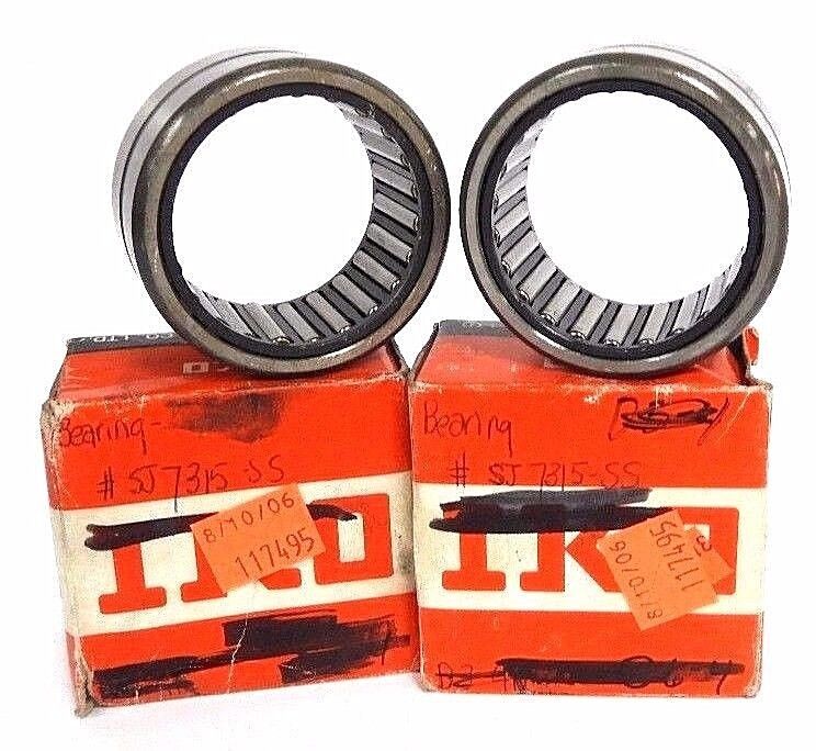 LOT OF 2 NIB IKO BR283720 MACHINED NEEDLE ROLLER BEARINGS