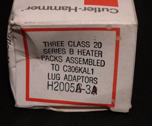 BOX OF 3 NEW CUTLER-HAMMER H2005B HEATER ELEMENTS FREEDOM SERIES 1.20-1.96 AMP