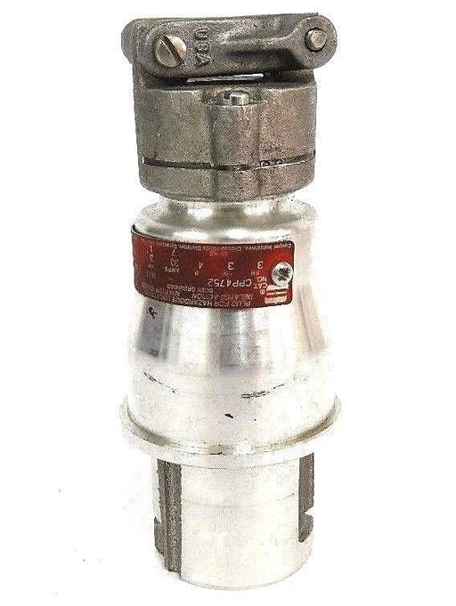 NEW COOPER CROUSE-HINDS CPP4752 PLUG 30AMP 3PH 4P 3WIRE 115/230VAC