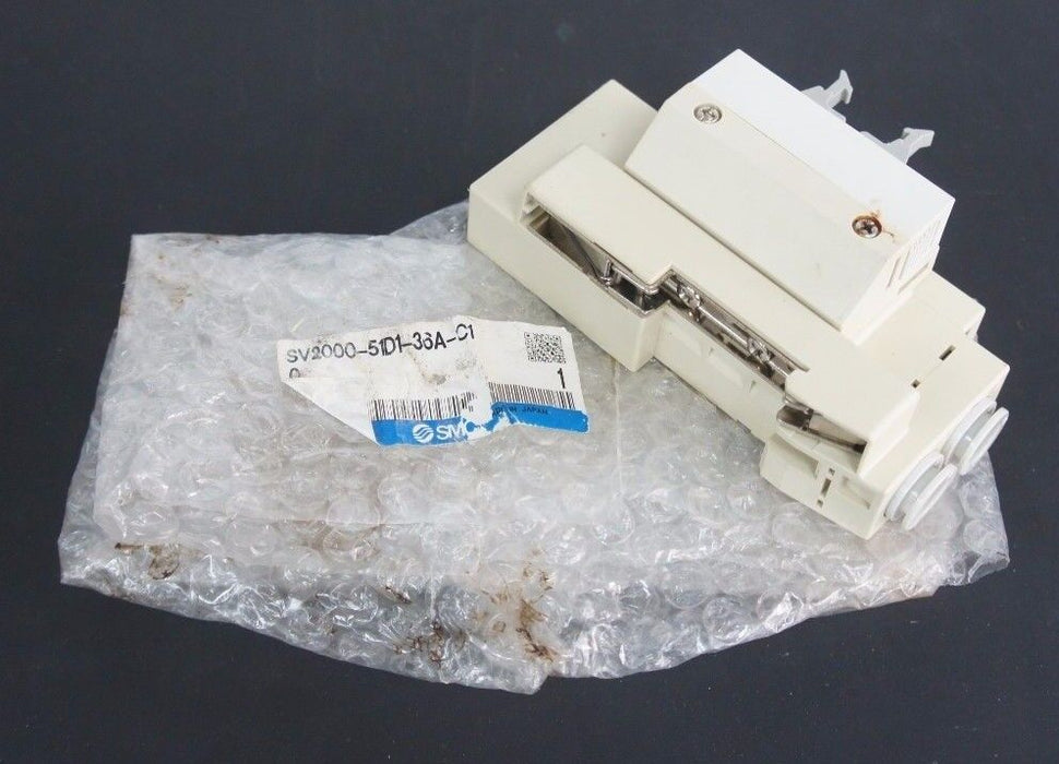 NEW SMC SV2000-51D1-36A-C10 SUP/EXH END BLK ASSY SV200051D136AC10