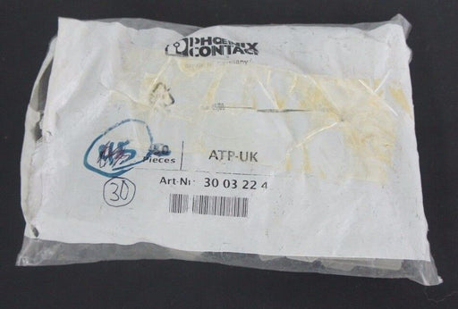 BAG OF 30 NEW PHOENIX CONTACT ATP-UK PARTITION PLATE FOR TERMINAL BLOCKS GREY