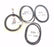 LOT OF 4 NEW BUSCH 486.020.01 BUNA O-RINGS SEAL 486-020-01