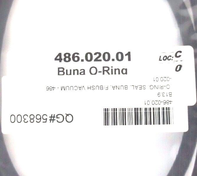LOT OF 4 NEW BUSCH 486.020.01 BUNA O-RINGS SEAL 486-020-01