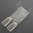 LOT OF 2 NEW GENERIC CTX298A PROTECTIVE COVERS QA 3, LEXAN, CLEAR