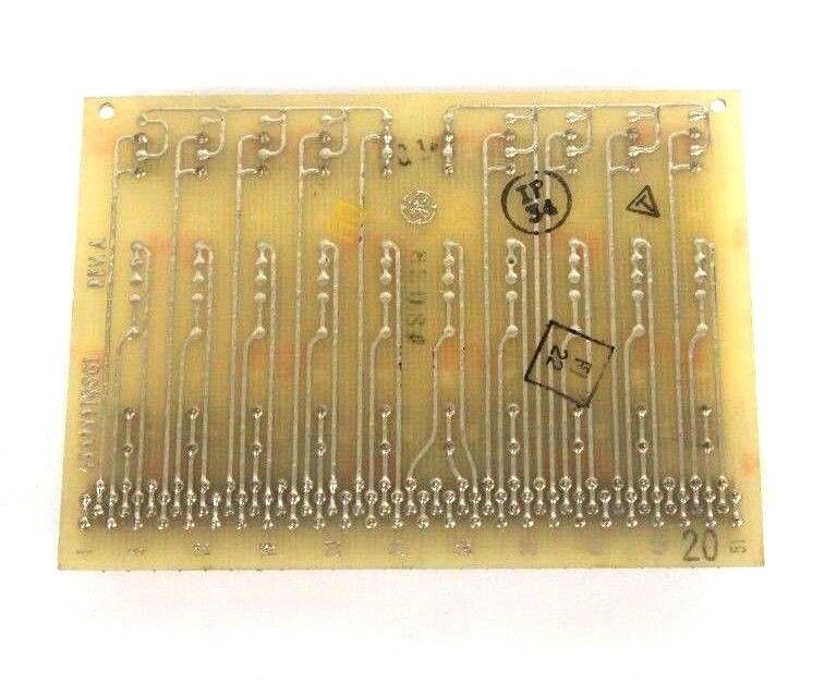 GENERAL ELECTRIC IC3600SCBA1A COMPONENT CARD 68A989108G1 REV A