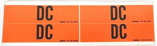 LOT OF 13 NEW BRADY 44238 CONDUIT & VOLTAGE MARKER DC