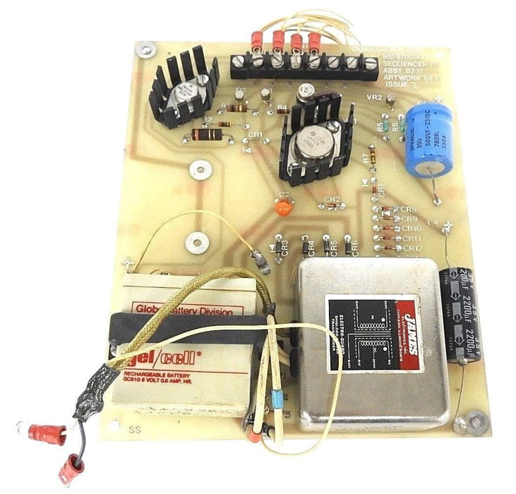SID 970030 SEQUENCER P.S. ASSY. 82.11 ARTWORK 84.11 ISSUE 2 BOARD