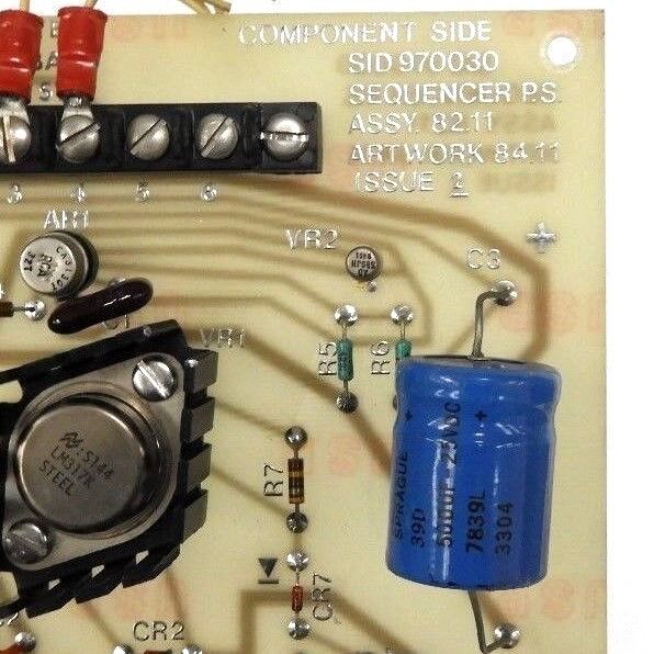 SID 970030 SEQUENCER P.S. ASSY. 82.11 ARTWORK 84.11 ISSUE 2 BOARD