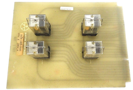 BURTON EMERSON 513-185-000 RELAY BOARD BRV: B DRV: A