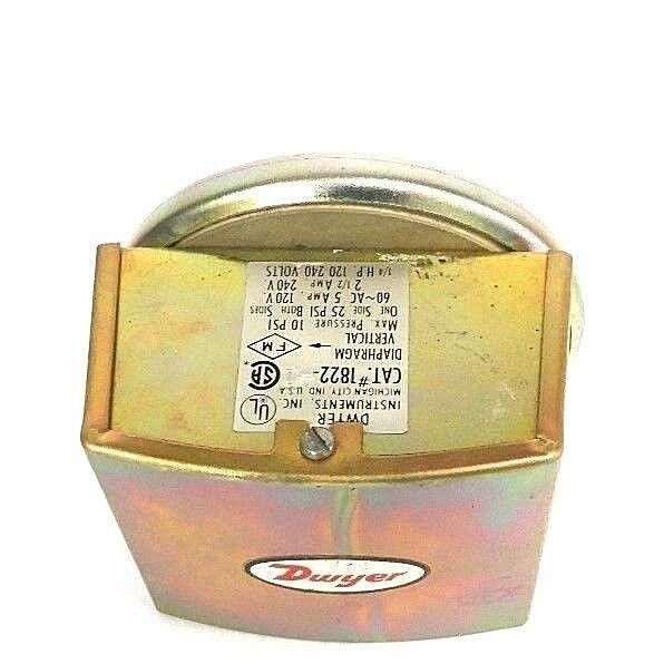 NEW DWYER INSTRUMENTS 1822-1 PRESSURE SWITCH 18221