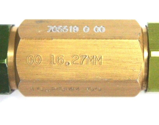 GENERIC 705519-0-00 PLUG GAGE 16.27MM, 16.28MM, 705519000