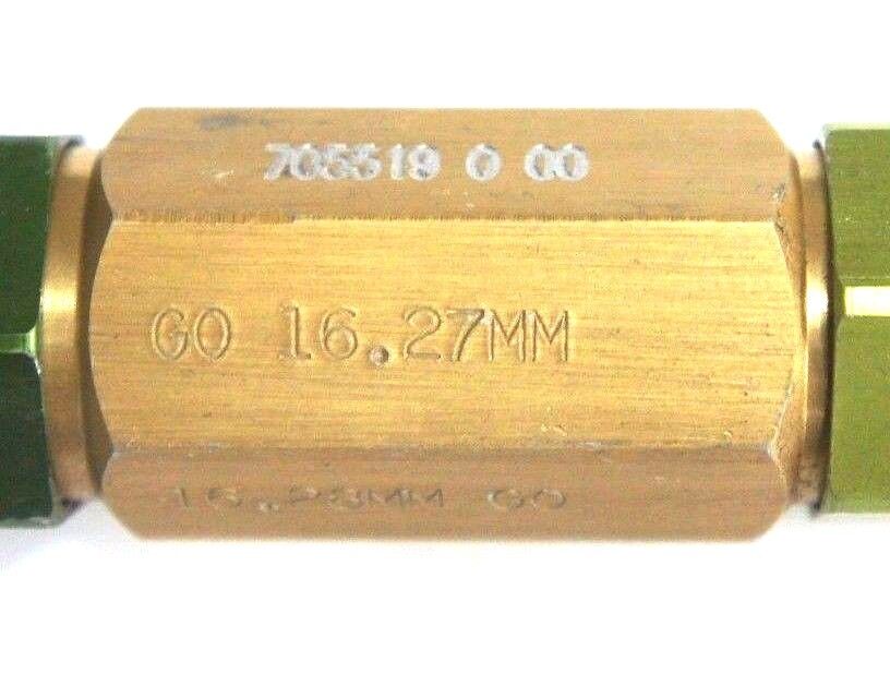 GENERIC 705519-0-00 PLUG GAGE 16.27MM, 16.28MM, 705519000