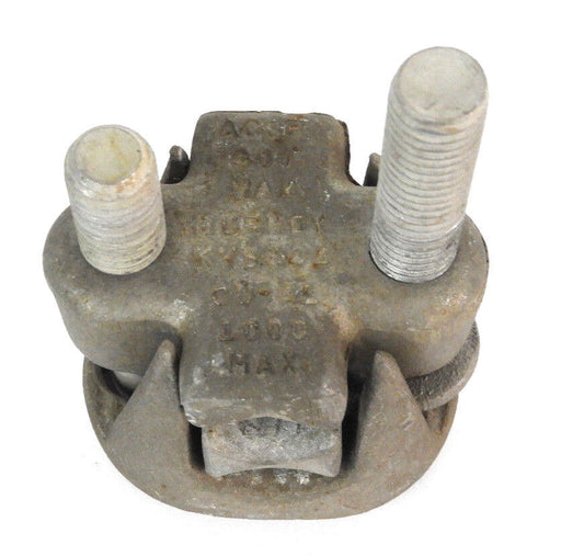 BURNDY KVS44A 2-BOLT CONNECTOR ACSR 900 MAX, CU-AL 3/0-1000 MAX