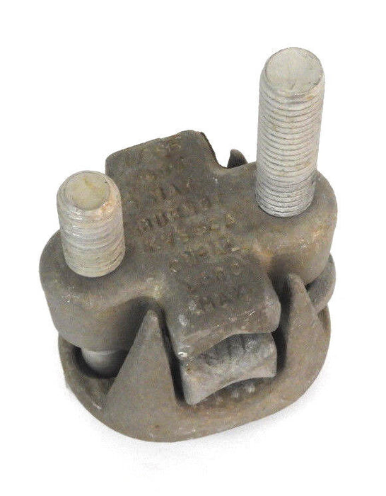 BURNDY KVS44A 2-BOLT CONNECTOR ACSR 900 MAX, CU-AL 3/0-1000 MAX