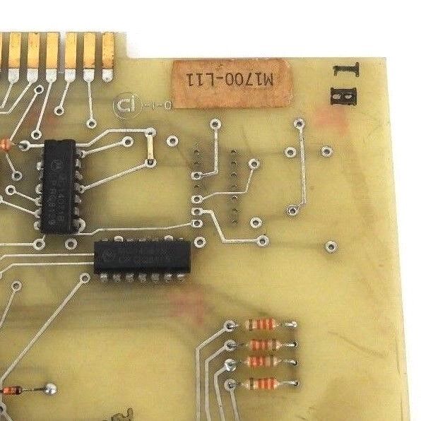 AVG AUTOMATION AUTOTECH M1700-L11 SELECTOR BOARD M1700L11