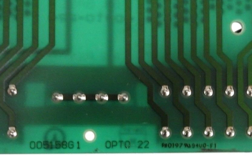 OPTO 22 005158G1 PC BOARD G4 BASE 24VDC