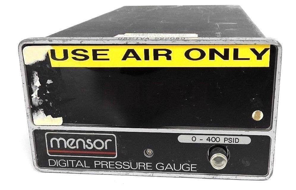 MENSOR 11603-001 DIGITAL PRESSURE GAUGE 11603001, 0-400 PSID