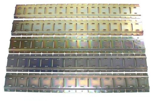 BOX OF 5 NEW ALLEN BRADLEY 700-M12 UNIVERSAL MOUNTING STRIP 12 RELAY SLOTS SER A