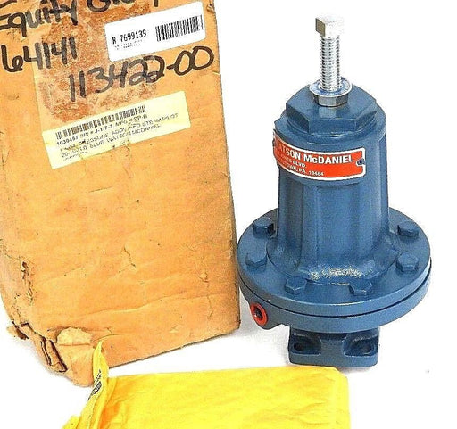 NEW WATSON MCDANIEL BP-B DIFFERENTIAL STEAM PILOT 20-100LB, BPB