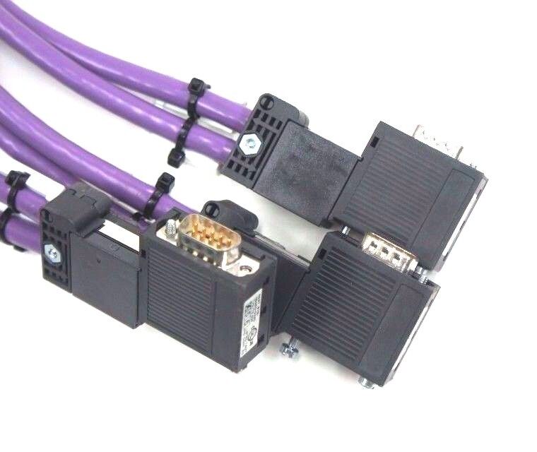 LOT OF 3 SIEMENS 6ES7 972-0BA50-0XA0 PROFIBUS CONNECTORS 6ES7972OBA5OOXAO