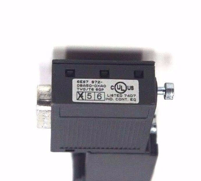 LOT OF 3 SIEMENS 6ES7 972-0BA50-0XA0 PROFIBUS CONNECTORS 6ES7972OBA5OOXAO