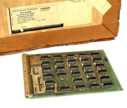 REPAIRED INVENSYS / FOXBORO D3001YE PC BOARD