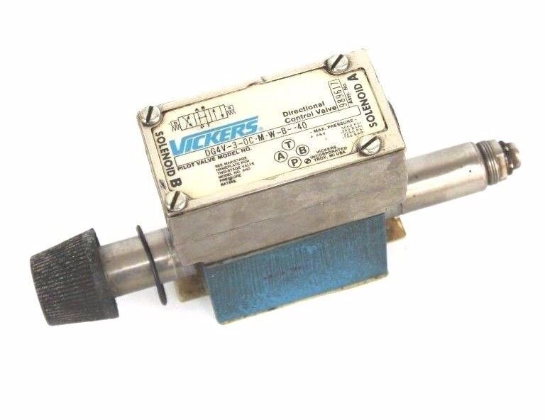 VICKERS DG4V-3-0C-M-W-B-40 DIRECTIONAL CONTROL VALVE PILOT