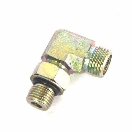 LOT OF 8 NEW DIXON MALE SAE O-RING 90 DEG ELBOWS 11/16"-16 x 9/16"-18