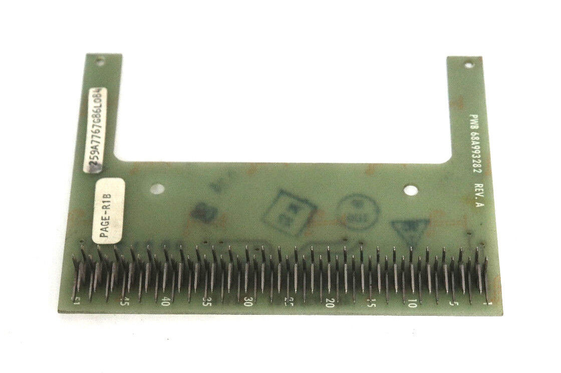 GENERAL ELECTRIC PWB 68A993282 CONNECTOR CARD REV A, 68A993280G1 259A7767G86L084