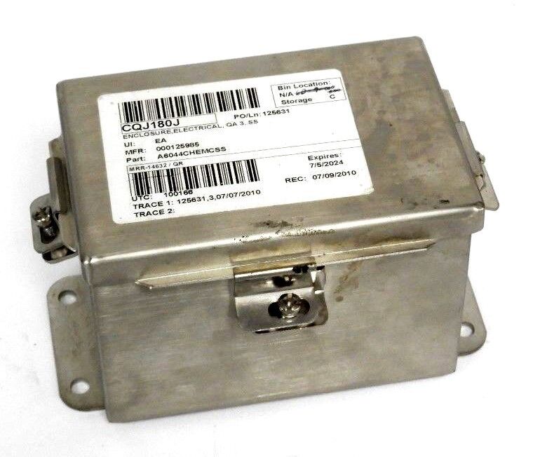 NEW HOFFMAN ENCLOSURES A6044CHEMCSS STAINLESS EMC ENCLOSURE