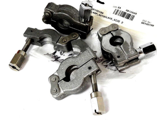 LOT OF 4 NEW FEDEGARI GM100199 SIZE 2 AUTOCLAVE CLAMPS