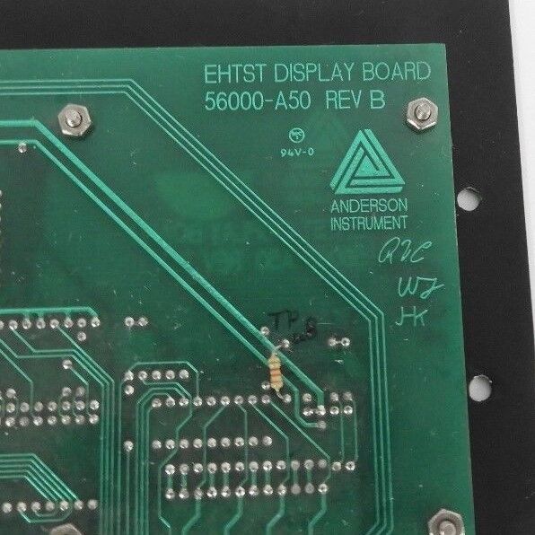 ANDERSON INSTRUMENT 56000-A50 EHTST DISPLAY BOARD REV. B