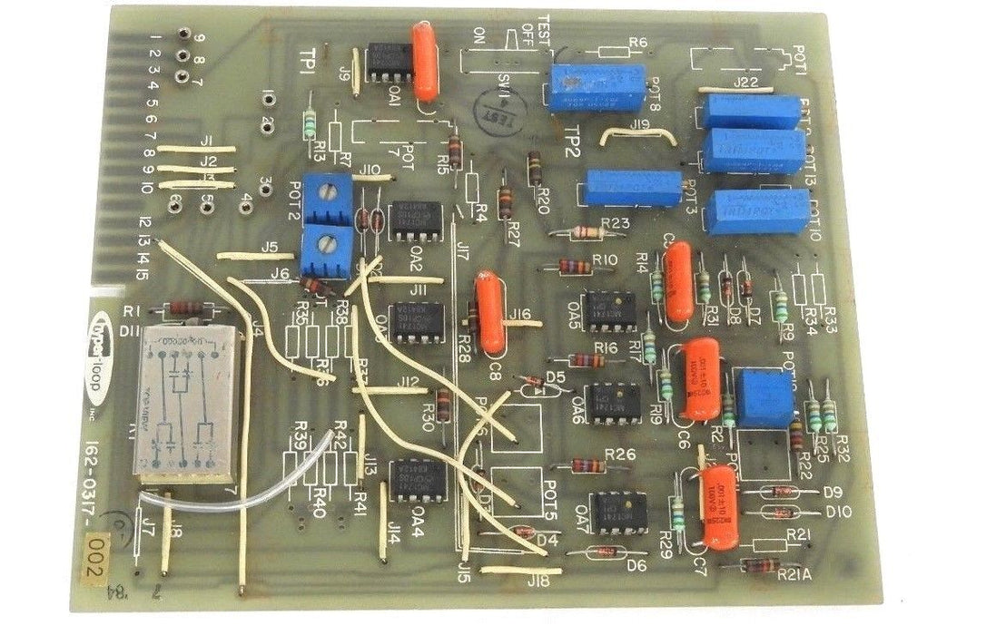 HYPER LOOP 162-0317-002 AMPLIFIER CARD 1620317002