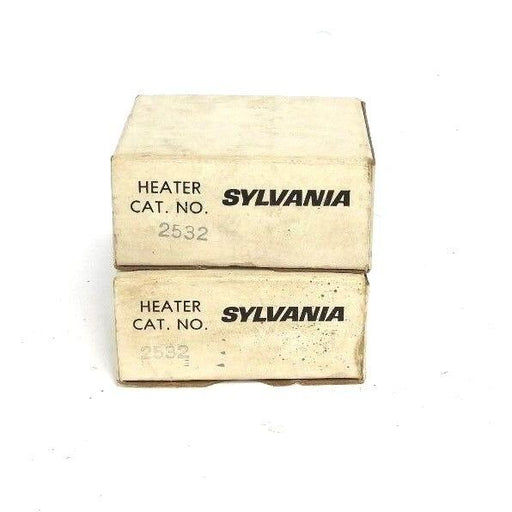LOT OF 2 NIB SYLVANIA 2532 HEATER ELEMENTS