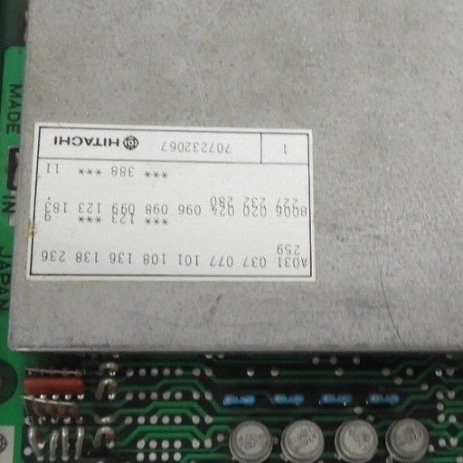 HITACHI BMU1M-1-A87L-0001-0084-07C PC MEMORY BOARD BEL-0850-03