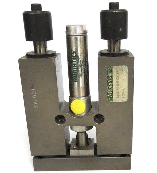 LOT OF 2 NUMATICS SH07501LB1ZCS4 SH SER. LINEAR SLIDE W/ 0750D01-01A-73 CYLINDER