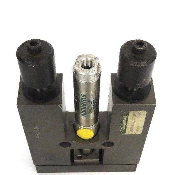 LOT OF 2 NUMATICS SH07501LB1ZCS4 SH SER. LINEAR SLIDE W/ 0750D01-01A-73 CYLINDER