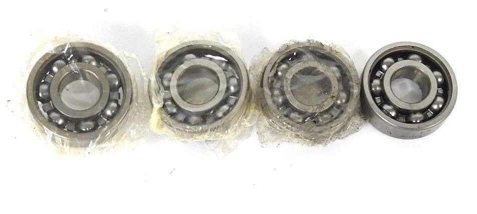 LOT OF 4 NEW SKF 6000/C3 BALL BEARINGS 10X26X8MM