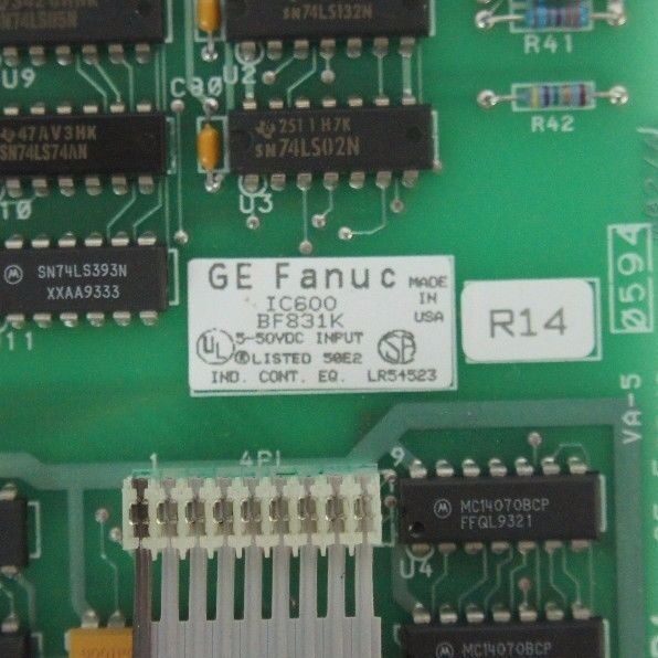 GE FANUC IC600BF831K INPUT MODULE W/ LIGHTS