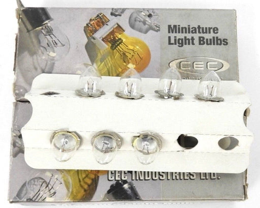 LOT OF 21 NEW CEC INDUSTRIES K4 MINIATURE LIGHT BULBS