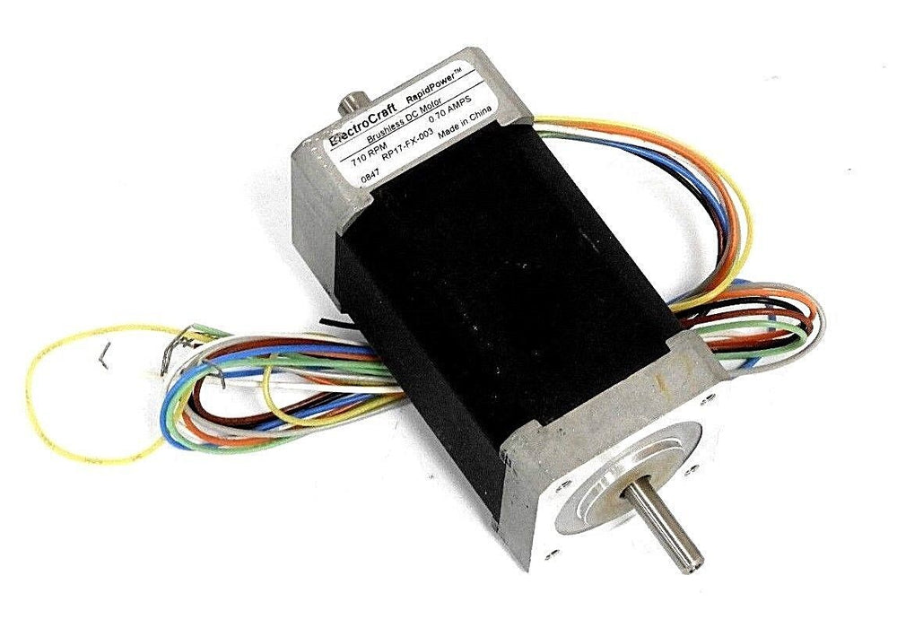 ELECTROCRAFT RP17-FX-003 RAPIDPOWER BRUSHLESS DC SERVO MOTOR RP17FX003