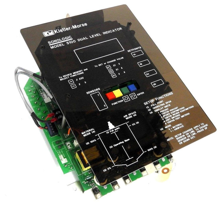 KISTLER MORSE 5100 DUAL LEVEL INDICATOR 63-1198-02, 63-1176-02, 63-1175-07