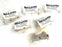 LOT OF 6 NEW KURT J. LESKER QF-SDC-AL2 ALUMINUM CLAMPS QFSDCAL2