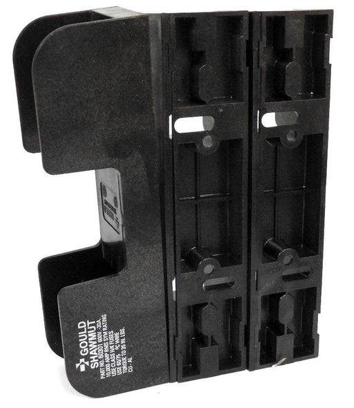 LOT OF 3 GOULD SHAWMUT 60301 FUSE HOLDERS 600V 30A H/K FUSES