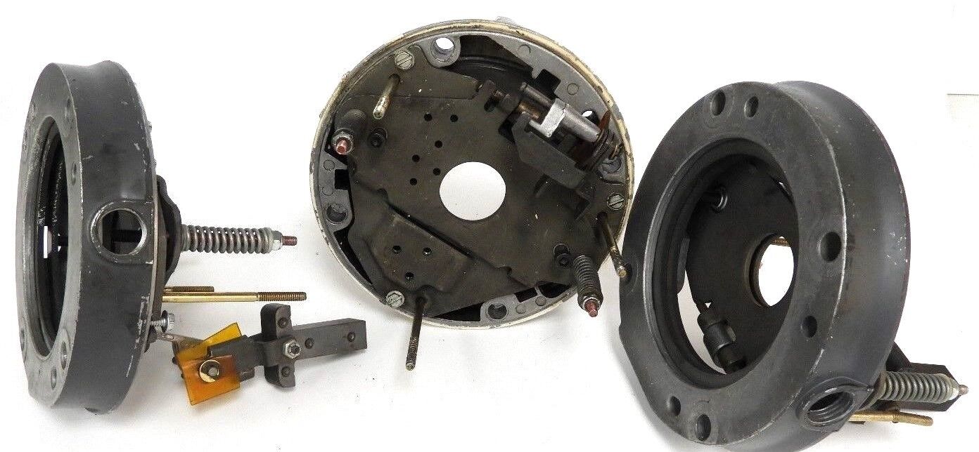 LOT OF 3 REXNORD STEARNS BRAKE ASSEMBLY 8-002-529-00 END PLATES