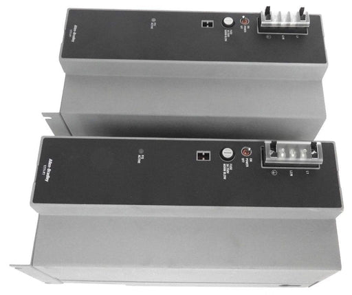 LOT OF 2 ALLEN BRADLEY 1771-P7 D POWER SUPPLIES 120/220V SER. D REV. A02