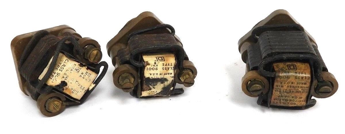 LOT OF 3 SQUARE D 9001-TP1 PILOT LIGHTS 9001TP1, 50/60 CYCLES